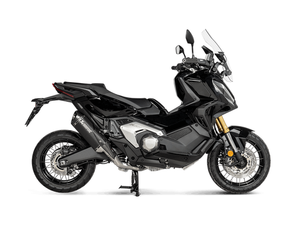 Slip-on Line Muffler Scooter Black -0
