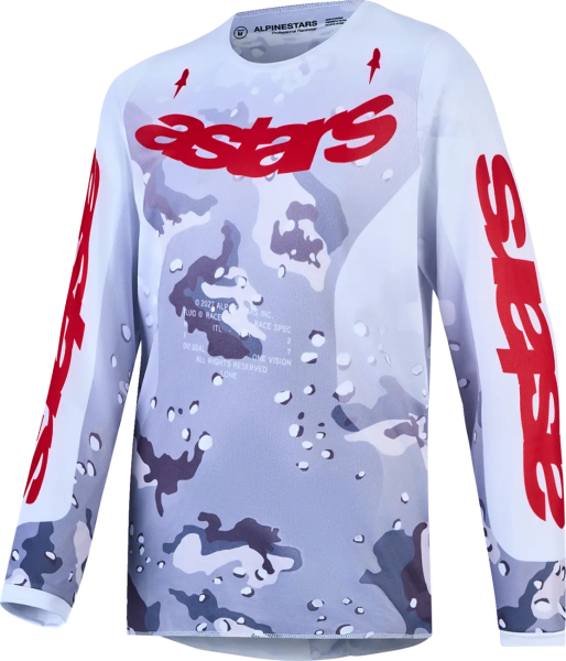 Tricou Youth Fluid Lone, alb, 1, nordicamoto.ro