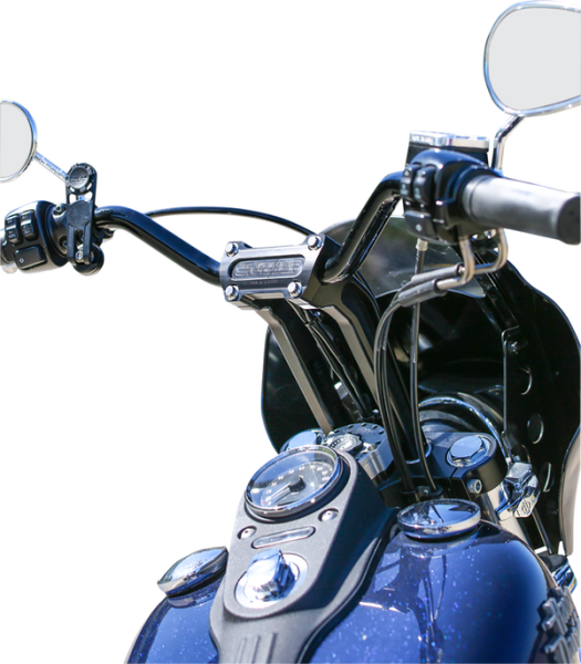 Handlebar Riser Black, 2, nordicamoto.ro