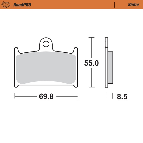 Roadpro Sinder Brake Pad Front-9a6a27290148b477951dcfa77048d571.webp