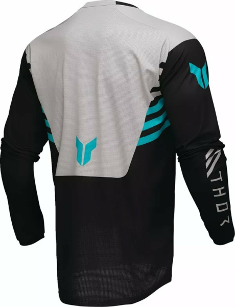 Tricou Enduro Thor Launchmode Zone Black-0