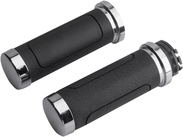 Grips Q/t Skully Metric Black, 2, nordicamoto.ro
