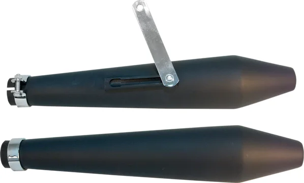 Cafe Muffler Matte Black