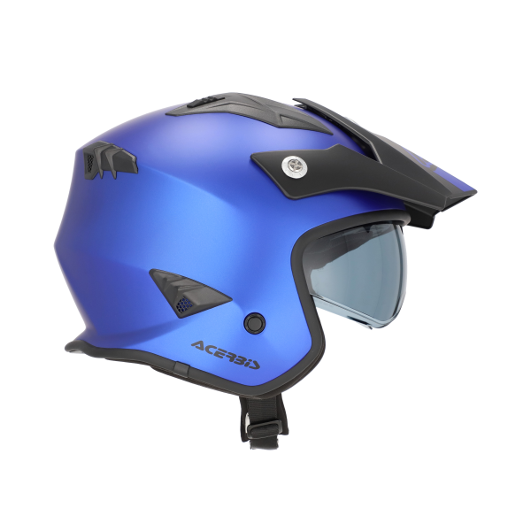 Casca Jet Acerbis Aria Metallic Albastru XXL-8