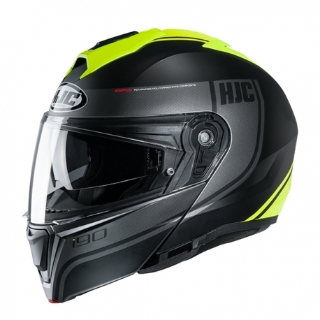 Casca HJC i90 Davan - lichidare stoc! Fluo XXL, 3, nordicamoto.ro