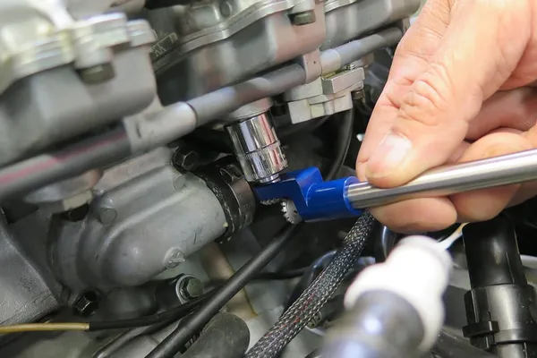 Carburetor Tool 90° With Bits Silver-2