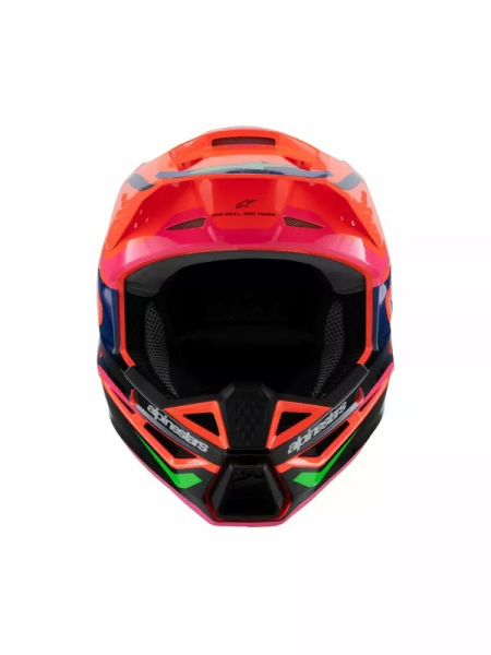 Casca Copii Alpinestars S-M3 Deegan Orange/Pink/Purple-2