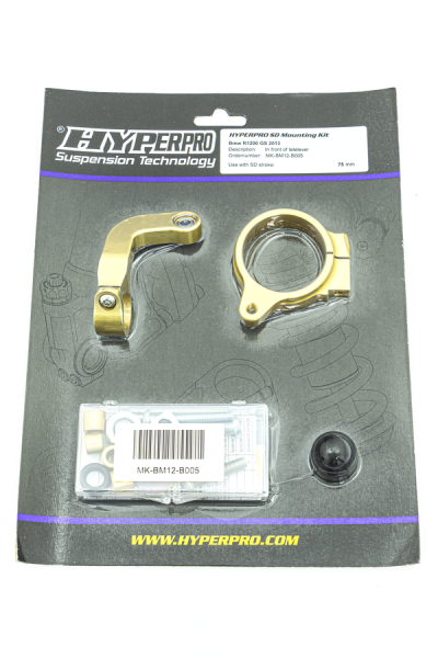Steering Damper Mounting Kits Gold, 1, nordicamoto.ro