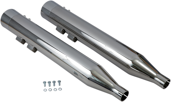 Dnt Straight Can Slip-on Mufflers Black, 1, nordicamoto.ro
