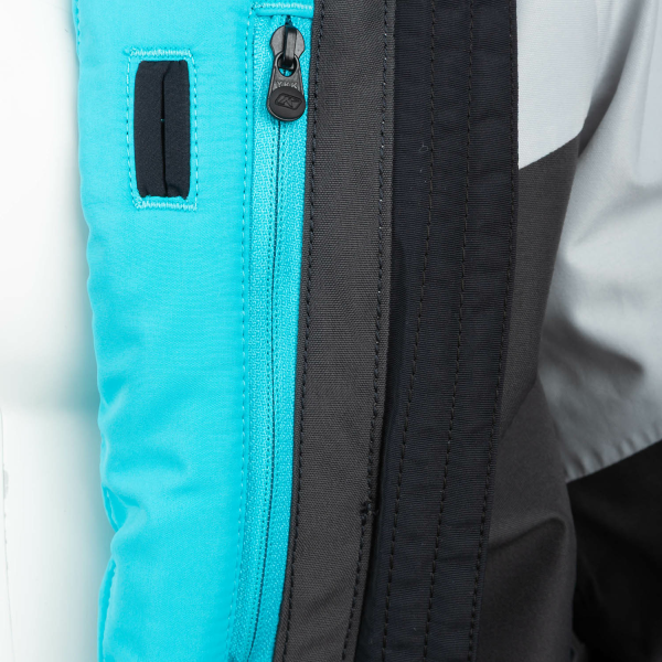 Geaca Dama Snowmobil Klim Allure Insulated Arctic Teal - High-rise-12