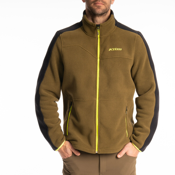 Geaca Snowmobil Klim Teton Crest Fleece Mid Layer Black-10