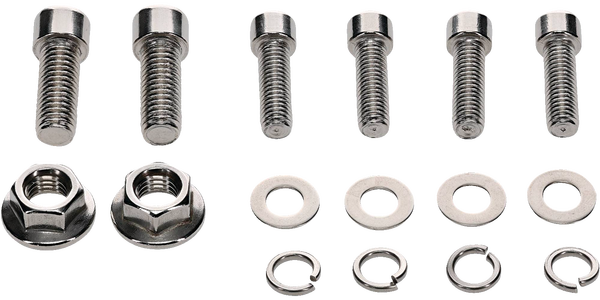 Winch Hardware Kit Silver, 2, nordicamoto.ro