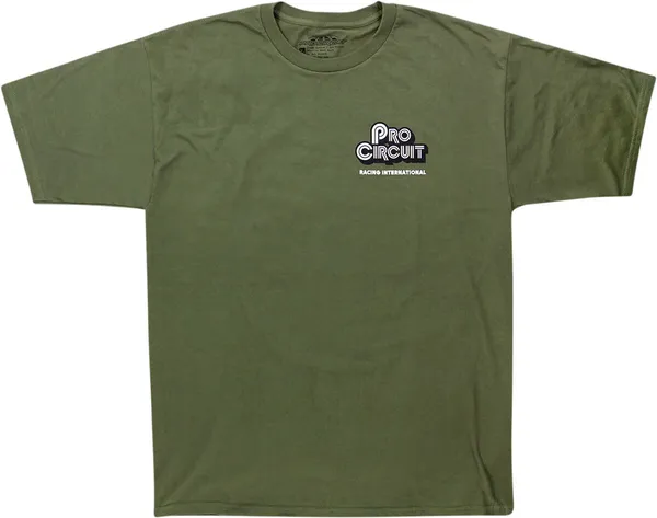 Pit Bike T-shirt Green-1