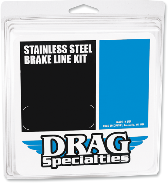 Universal Brake Line Silver, Clear-coated, 2, nordicamoto.ro