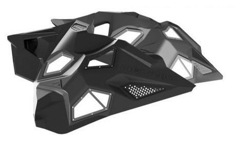 Skinz Helium Side Panel red with Silencer Ski Doo 850, 1, nordicamoto.ro