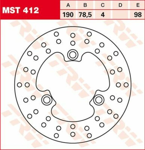 Round Fixed Brake Rotor Up To 219mm, 2, nordicamoto.ro