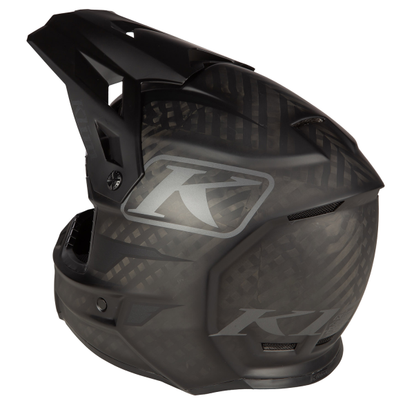 Casca Klim F3 Carbon Off-Road ECE LIGHTNING WHITE-24