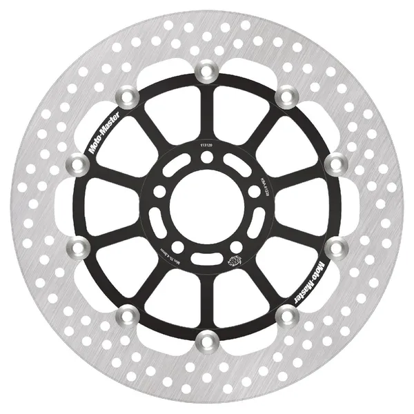 Halo Series Floating Rotor Black, Stainless Steel-1