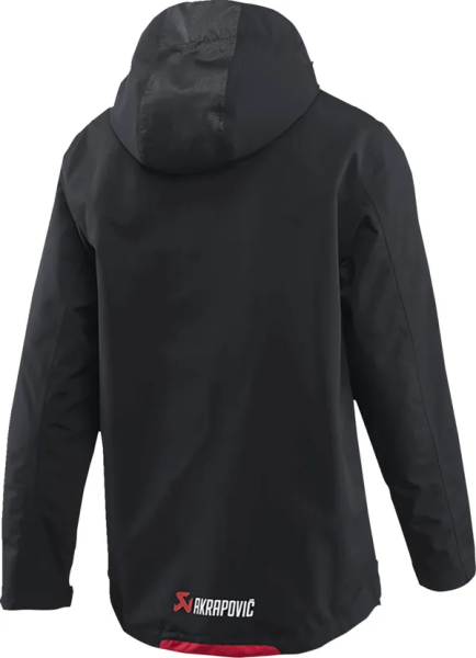 Corpo Rain Jacket Red, Black -0