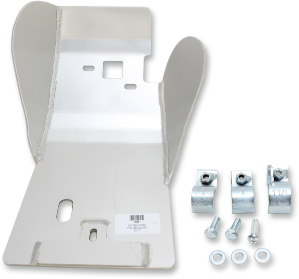 Placă de protecție din aluminiu (argintie), 1, nordicamoto.ro