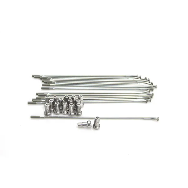 Spoke And Nipple Replacement Kit Silver -0