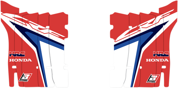 Replica Rad Louver Graphics Blue, Red, White, 1, nordicamoto.ro