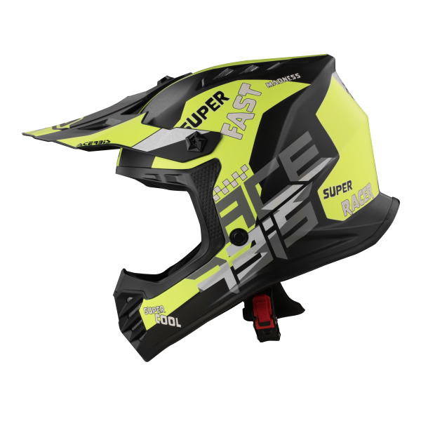 Casca Copii Acerbis Profile Yellow/Black-4