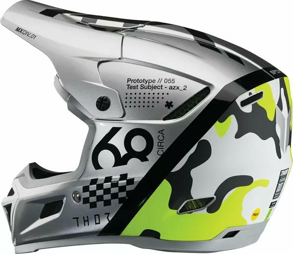 Casca Thor Reflex Sport Riot Mips Yellow/Gray/Black-3