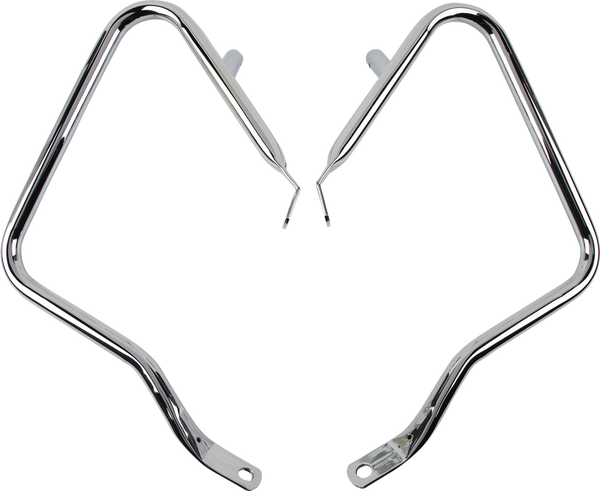 Saddlebags Guards/support Kit Silver, 4, nordicamoto.ro