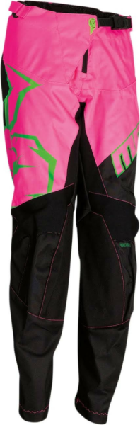 Pantaloni Copii Moose Racing QUALIFIER Black/Green/Pink-0