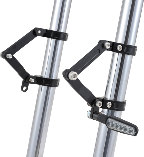Headlight Bracket Set Black, 2, nordicamoto.ro