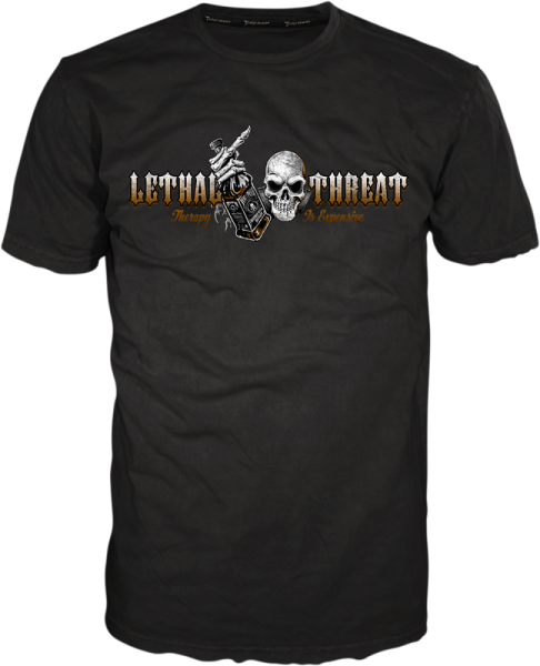Only Therapy Skull T-shirt Black 3XL, 1, nordicamoto.ro