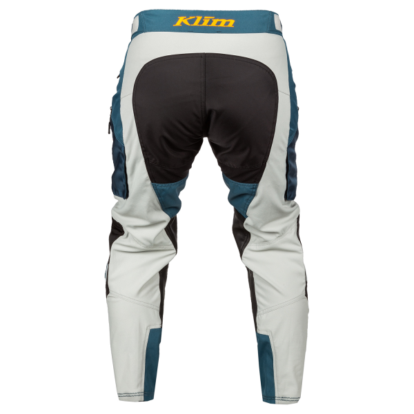 Pantaloni Klim Dakar In The Boot White - Black-26