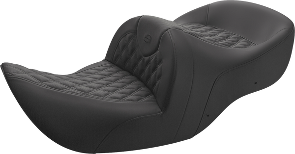 Roadsofa Lattice Stitch Seat Black, 1, nordicamoto.ro