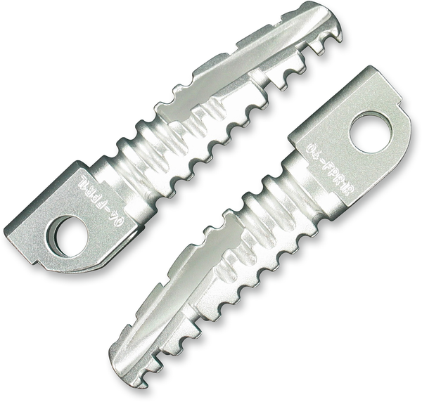 Suporturi Sbk pentru suporturi de picioare OEM, argintii, 2, nordicamoto.ro
