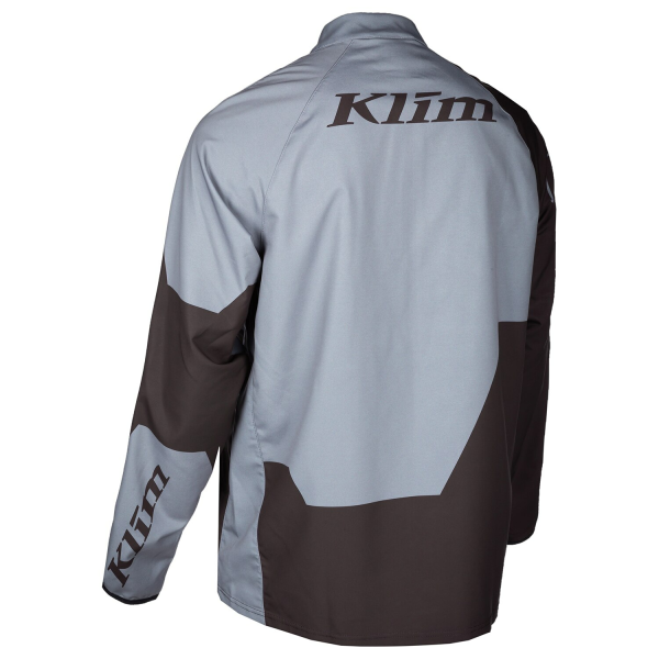 Hanorac Klim Revolt 1/4 Zip Black - Strike Orange-5