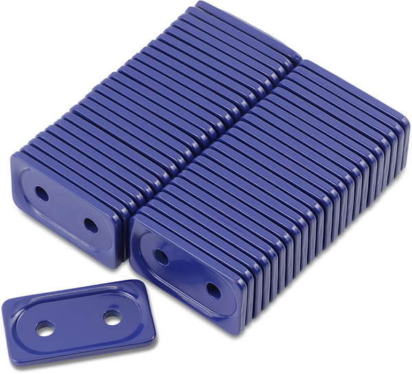 Grand Digger® Support Plates Blue, Powder Coated, 1, nordicamoto.ro