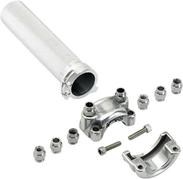 1(r) Whiskey Throttle Assembly Silver, 1, nordicamoto.ro