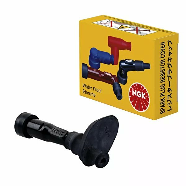 Cap For Spark Plugs Black -2