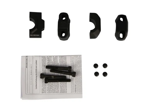 28mm Bar Riser Black, Powder-coated-9b7e496cdaa629453cb48e2cf0ecd2d4.webp