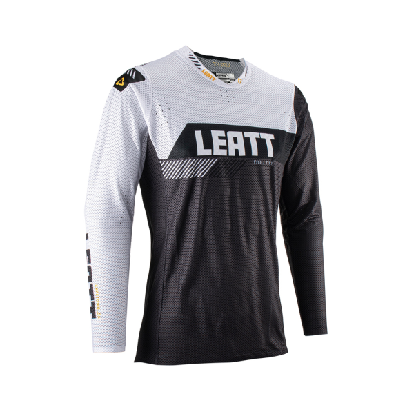 Tricou Leatt 5.5 Ultraweld Graphite White/Black