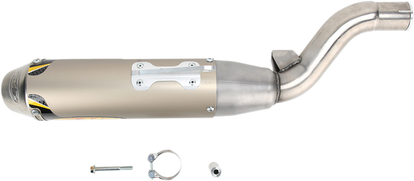 Q4 Slip-on Muffler Silver -0