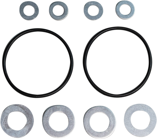MOOSE RACING Oil Filter Hardware Kit Black, Silver -0