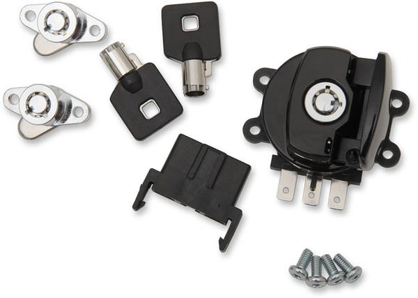 Side Hinge Ignition Switch Black, 1, nordicamoto.ro