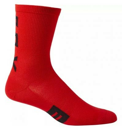 Sosete Fox 6" Flexair Merino Fluo Red