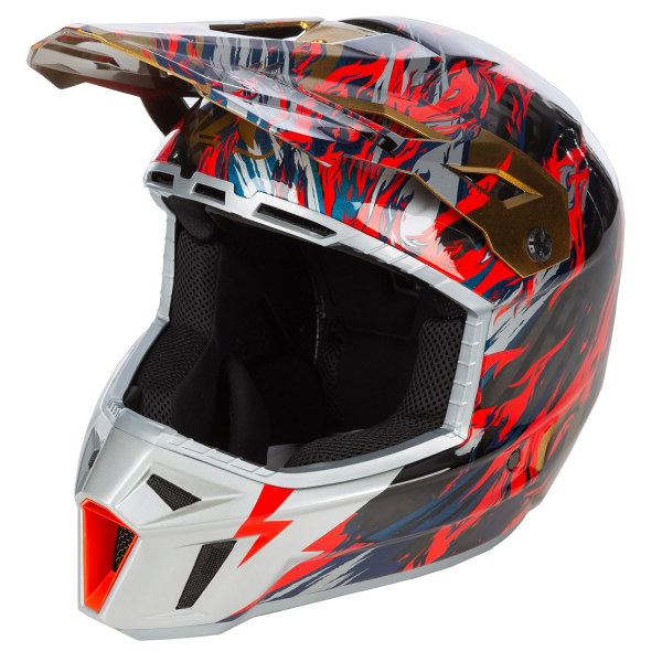 Casca Snowmobil Klim F3 Carbon Pro ECE Ascent Black - Asphalt-23