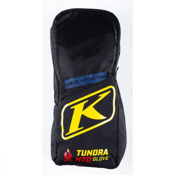 Manusi Snowmobil Klim Tundra HTD Gauntlet Black - Asphalt Insulated Incalzite-2