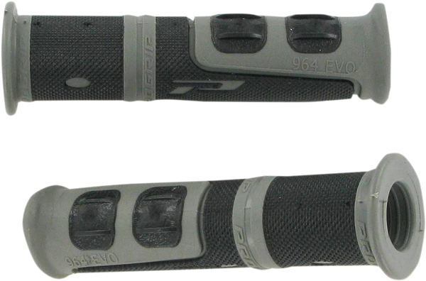 964 Evo Grips Black, Gray, 1, nordicamoto.ro