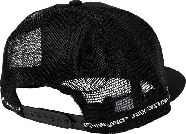 Patch Snapback Hat Black -2