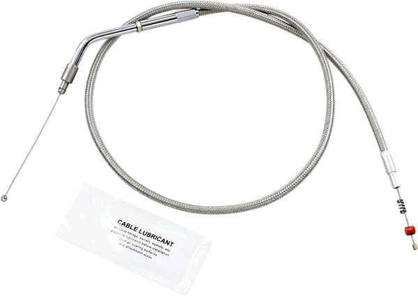 Stainless Steel Throttle/idle Cable Silver Standard, 1, nordicamoto.ro